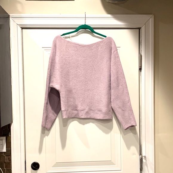 Forever 21 Sweaters - Forever 21 off the shoulder lilac sweater XL